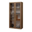 Ver imagem 3 de Cristaleira Suspensa 70 Cm 2 Portas de Vidro Rustic Madesa Rustic