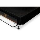 Ver imagem 2 de Cama Box Closet Solteiro Poli Tecido Black (96x203x23) - Castor