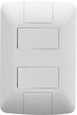 Ver imagem 1 de Conjunto 4x2 com 1 Interruptor Simples 6 A 250 V e 1 Interruptor Paralelo 6 A 250 V Tramontina Aria