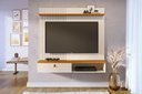 Ver imagem 1 de Rack Íris para Tv de até 55 Polegadas - Cinamomo Off White - Madetec