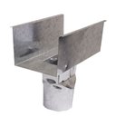 Ver imagem 1 de Calha Emenda Quadrada C.33 com Bocal - 400 - Calhaforte