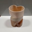 Ver imagem 4 de Vaso Decorativo Enfeite Casa Cerâmica 21x14x14cm Marrom