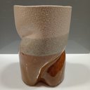 Ver imagem 3 de Vaso Decorativo Enfeite Casa Cerâmica 21x14x14cm Marrom