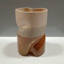 Ver imagem 2 de Vaso Decorativo Enfeite Casa Cerâmica 21x14x14cm Marrom