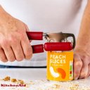 Ver imagem 2 de Abridor de Lata em Aço Inox Coreline 22cm Vermelho Kitchenaid