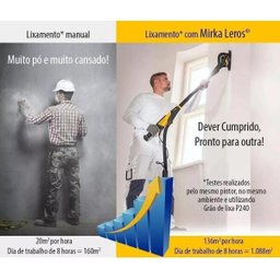 Lixadeira Teto Elétrica Roto-orbital Mirka Leros - 220-240v - 4