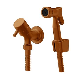 Ducha Higiênica C/ Gatilho Mangueira 1,20mt Rosso Vechio Rv90 - Fani