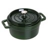 Caçarola Redonda, 22 Cm, Verde Basil, Ferro Fundido Staub - 1