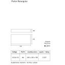 Ver imagem 2 de Plafon Sobrepor Acrílico Leitoso Branco Retangular 2433