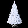 Árvore de Natal Modelo Pinheiro Luxo Canadense 1.20m 90 Galhos Branco Neve Base de Metal Ys-442 - 3