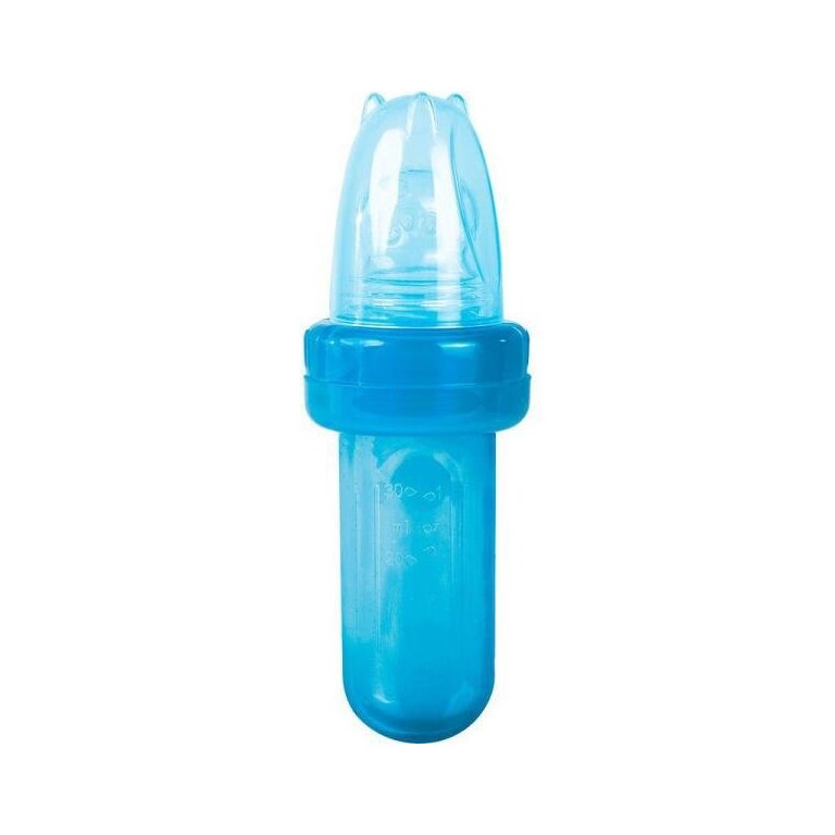 Porta-Frutinha Em Silicone Azul - Buba