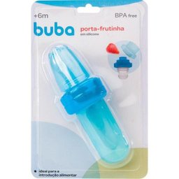 Porta-Frutinha Em Silicone Azul - Buba - 5
