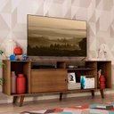 Ver imagem 1 de Rack para Tv até 65 Polegadas Madesa Cancun com Pés - Rustic