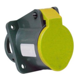 TOMADA INDUSTRIAL EMBUTIR 2PINOS STECK - 1