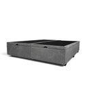 Ver imagem 4 de Base Box Baú Queen Bipartida Suede 1,58x1,98