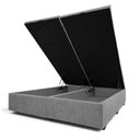 Ver imagem 5 de Base Box Baú Queen Bipartida Suede 1,58x1,98