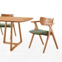 Ver imagem 5 de Mesa de Jantar Aurora com 6 Cadeiras Zara Verde 300cm
