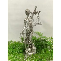 Imagem Dama Justiça Deusa Themis Resina Símbolo Direito 31Cm - 4