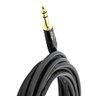 Cabo P10 para P10 Estereo Profissional - Preto 40 Mt - 8