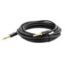 Cabo P10 para P10 Estereo Profissional - Preto 40 Mt - 1