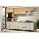 Ver imagem 5 de Armário Aéreo Cozinha Modulado Rebeca C- 3 Portas 120cm - Movelbento