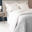 Ver imagem 5 de Coberdron Edredom King D. Face Sherpa Mantinha Cinza