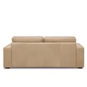 Ver imagem 7 de Sofá Decorativo Agatha 2 Lugares Sala de Estar 150cm Pés em Madeira Couro Nude G88 - Gran Belo