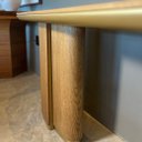 Ver imagem 3 de Aparador Taglio – Design Contemporâneo em Carvalho Natural com Detalhes Gold Carvalho Natural/gold F