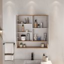 Ver imagem 4 de Conjunto para Banheiro Clarice 60 Cm com Lavatório e Espelheira - Fabribam Gabinetes