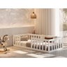 Cama Montessoriana Solteiro:branco - 1