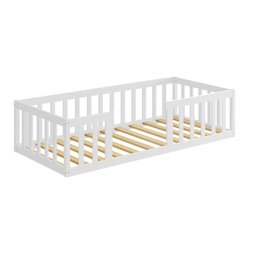 Cama Montessoriana Solteiro:branco - 2