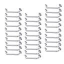 Ver imagem 1 de Alça de Apoio Inox Barra 50cm Kit 30 Unidades Idoso Cadeirante Suporte Corrimao Banheiro