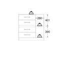 Ver imagem 5 de Cômoda 4 Gavetas Flex Mdp 90x93x40cm Branco 2009