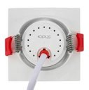 Ver imagem 3 de Kit com 2 Luminárias Spot Led Mr16 05w Bivolt 3000k Quadrado