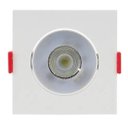 Ver imagem 1 de Kit com 2 Luminárias Spot Led Mr16 05w Bivolt 3000k Quadrado