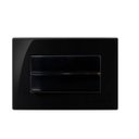 Ver imagem 1 de Interruptor Duplo Embutir para Móvel Madeira 10a Preto Completo