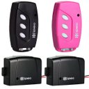 Ver imagem 1 de 2 Controle Remoto 3 Canais com Clip de Fixação e Bateria + 2 Tx Car Farol Luz Alta Carro Moto