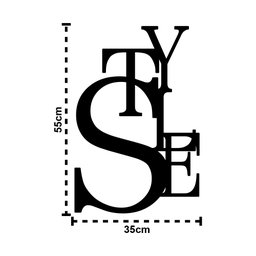 Placa Decorativa Style 3d Mdf 3mm Fita Adesiva Preto Fosco - 3 Placa Decorativa Style 3d Mdf 3mm Fita Adesiva Preto Fosco - 3