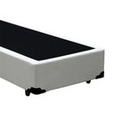 Ver imagem 2 de Cama Box Solteiro Extremo Reforçado Sintético Madeira Branco Homequeen