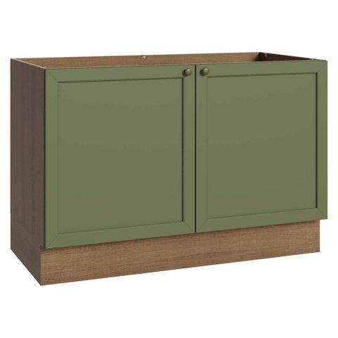 Balcão Gabinete de Pia 120 Cm (sem Tampo) Vik Madesa
