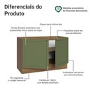 Ver imagem 3 de Balcão Gabinete de Pia 120 Cm (sem Tampo) Vik Madesa