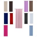Ver imagem 2 de Cortina Blackout 1,40 X 2,20m Folha Unica Ilhos para Provador Corta Luz Cor Rosa