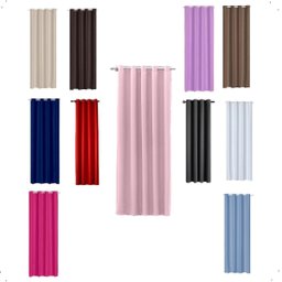 Cortina Blackout 1,40 X 2,20m Folha Unica Ilhos para Provador Corta Luz Cor Rosa - 2