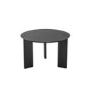 Ver imagem 3 de Mesa de Centro Orgânica 60cm Chanfrada Pé Madeira 28019 Artesano