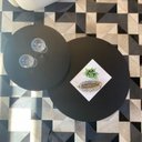 Ver imagem 5 de Mesa de Centro Orgânica 60cm Chanfrada Pé Madeira 28019 Artesano