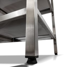 Mesa Aço Inox Industrial 130x60x90 Cm Plano Liso Nortinox - 7