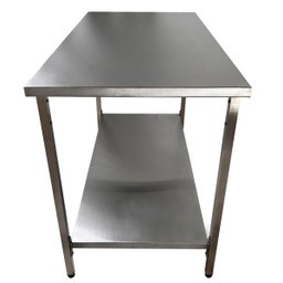 Mesa Aço Inox Industrial 130x60x90 Cm Plano Liso Nortinox - 3