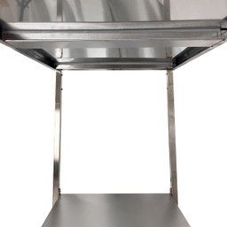 Mesa Aço Inox Industrial 130x60x90 Cm Plano Liso Nortinox - 6