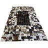 Tapete De Couro Marrom Escuro Degrade 1,50x2,50 Com Bordas - 1