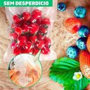 Ver imagem 4 de 100 Unidades Saco Plástico Embalagem Ranhurada 25x30cm